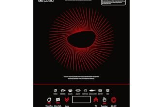 Pigeon By Stovekraft ABS Plastic Acer Plus Induction Cooktop 1800 Watts With Feather Touch Control – Black