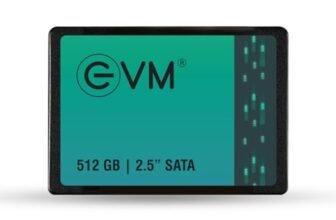EVM 512GB 2.5 Inch SATA III Internal SSD | Up to 550MB/s Read 500MB/s Write | High Speed Storage for Laptop Desktop | 5 Year Warranty (EVM25/512GB)