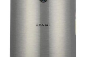 Bajaj Shield Series Reflecta 15L Storage Water Heater For Home | 5-Star Rated Geyser For Bathroom | Withstand 4.5KV Surge Voltage | 7-Yr Tank | 6-Yr Element | 2-Yr Product Warranty | Steel Finish