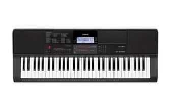 Casio CT-X700 61-Key Portable Keyboard, Black
