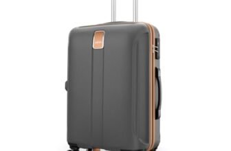 Safari Thorium Royale 8 Wheels Spinner 66cm Medium Size Trolley Bag Hard Case Checkin Polycarbonate Luggage,TSA Lock,Wet Pouch Organized Interior,Suitcase for Travel,Trolley Bags for Travel,Gun Metal