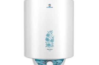 Standard by Havells Vertex Neo 4 Star 25L Storage Water Heater(Geyser)|Faster Heating|Safe to Use|Saves Electricity|Hydro Guard Coated Anti Rust Tank|Temp. Setting Knob|5 Yr. Tank Warranty| White
