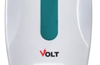 Khaitan Volt 5.5 Litre Instant Water Heater (Geyser) | 3kW, 6.5 Bar High Pressure Resistance | SS-304 Stainless Steel Leak-Proof Tank | 2 Years Product & 5 Years Tank Warranty (White/Teal)