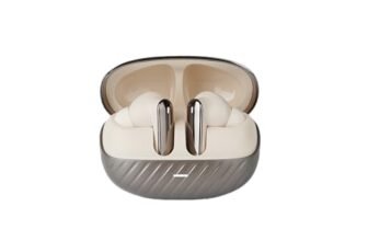 HP H250 Wireless Earbuds; Upto 80 Hours Playtime; Fast Charge; Water Resistant; Compatible with Tablets, Smartphones, PCs, and Other Devices with Bluetooth, 1 Year Warranty, Crème (AB3D7AA)