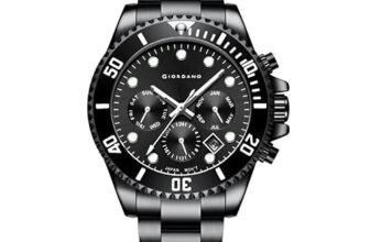 Giordano Multi-Function Analog Wrist Watch for Men Water Resistant with Classy Dial and Strap|Compliment Your Look|Ideal Gift for|Men’s|Boy – GZ-50085-55
