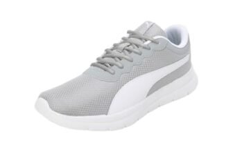PUMA | Maximal Comfort Men’s Running Shoes | Cool Mid Gray-White | 8UK