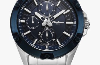 Titan Titan Octane Multifunction Blue Dial Silver Stainless Steel Strap Analog Watch  – For Men