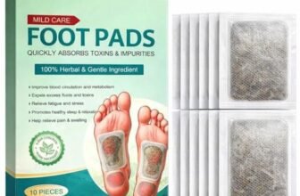 Foot patch Herbal And Gentle Ingredient Detox Foot Pads, Natural Ingredients for Sleep Aid, Pain Relief, Toxin Removal with Bamboo Vinegar and Acupoint Micro-Massage Technology