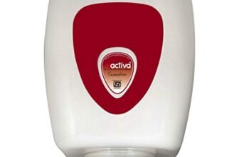 ACTIVA 10L Instant Geyser | 3kW | BEE 5-Star Rating | ABS Body | HD ISI Heating Element | Ivory | Fast Heating | 5-Year Warranty