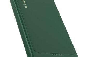 Hammer Ultra Charge 10000mAh 22.5W Power Bank 20W PD Fast Charging, 3 Output, 2 Input Ports Type-C/PD, Micro USB and Multiple Layers of Protection (Green)