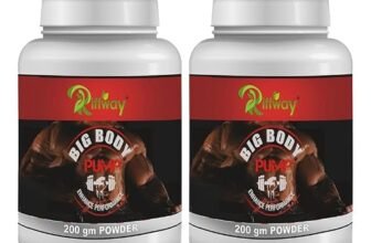 Inlazer, Big Body Pump | Weight Gain Powder Nutrition Food Supplement With Natural Fat Energy | Weight Gainer For Mass Muscle Protein Formula|Weight Gain Ayurvedic Powder| 400gm