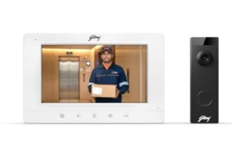 Godrej New Launched NR Lite Video Door Phone with 7-Inch Digital TFT LCD Indoor Monitor, Wide-Angle Camera, 2-Way Talk, Night Vision & Electric Lock Control