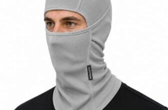 Allextreme Dryfit Full Face Mask with Enhanced UV Sun Wind & Dust Protection for Riding, Skiing, Cycling & Hiking | 9-in-1 Balaclava Helmet Liner Anti-Pollution Bandana for Men & Women Riders (Grey)