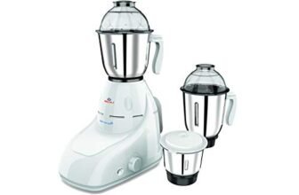Bajaj Plastic GX 8 750 DLX 750W Mixer Grinder with 3 Jars, White