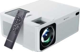 ZEBRONICS ZEB- MLP 4 (11500 lm / 1 Speaker / Wireless / Remote Controller) Portable /ZEB-PIXAPLAY 58 1080p Native with 4K Support, 210 Inch Screen Size, Quad Core Processor, Bluetooth, HDMI, USB, WIFI, AUX, Miracast, App Support Smart Projector(White)