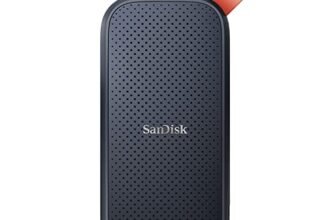 SanDisk 1TB Portable SSD, 800MB/s R, USB 3.2 Gen 2, Rugged SSD with Upto 2 Mtr Drop Protection, Type-C to Type-A Cable, PC & Mac Compatible, 3 Y Warranty
