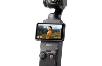 DJI Osmo Pocket 3 Vlogging Camera with 1” CMOS & 4K/120fps Video | 3-Axis Stabilization, Fast Focusing, Spotlight Follow, 2″ Rotatable Touchscreen, Video Camera Camcorder for Photography