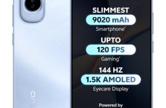vivo T5 Pro 5G (Glacier Blue, 128 GB)(8 GB RAM)