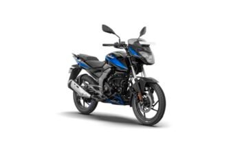 Bajaj Pulsar 125 Premium Split Seat Ebony Black Cyan Blue Ex-Showroom Booking