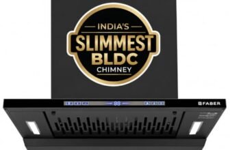 Faber SLIMX 60cm 1500m³/hr BLDC Autoclean Filterless T-Shape Chimney||Built In Oil Collector|Touch & Gesture Control|12Yr Motor,2Yr Comprehensive Warranty by Faber |HOOD SLIMX HC SC FL BK BLDC IN 60-T