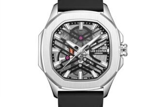 Lee Cooper Quartz Black Square Dial Men’s Watch – LC08254.351