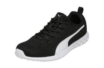 Puma Mens Dwane Black-White Running Shoes – 6 UK (19326105)