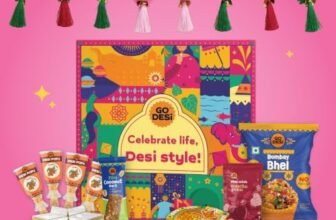 GO DESi Fun Diwali Gift Box | Toran | Mud Diya | Kaju Katli | DESi POPz | Meetha Paan | Coconut Burfi | Bombay Bhel | Diwali Gifts for Family and Friends | Diwali Gift Hampers |