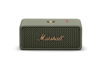 Marshall Smartchoice Emberton III Compact Portable Bluetooth Speaker with 32+ Hours of Playtime, (360° Sound), Dust & Waterproof (IP67) – Sage.