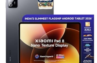 XIAOMI Pad 8 Nano Texture, 11.2 -inch (28.44 CM), LCD 3.2K, 12GB RAM, 256GB ROM, Wi-Fi, Quad Speakers Dolby Atmos, Supports Focus Pen Pro, Graphite Grey, AI Enabled