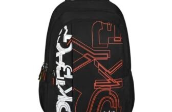 Skybags Brat Pro Max 35L Laptop Backpack (Upto 15.6″), 3 Compartments,Black