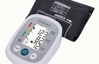 Control D Homely CPort Automatic Accurate Digital Blood Pressure Machine Bp Monitor(White, Silver)