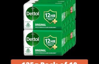 Dettol Original Bathing Soap for Men & Women, for Face, Body & Hands, Combo for Summer(10 x 125 g)