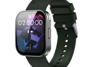 Titan ZEAL 2.0 Smartwatch with 1.85” AMOLED Display,60Hz Refresh Rate,Infinite AI Watch Faces,AI Chat,AI Voice assistant,Smart Hydration,Multiple Menu Styles,QR Hub​,100+ Multisports,BT Calling- Black