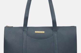 Caprese Basil Tote Large Navy Blue Bag for Women Shoulder Bag(Blue, 1 L)