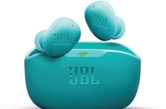 JBL Wave Buds 2 Ear Buds Wireless BluetoothV5.3, Active Noise Cancellation Earbuds,Multi Connect, App for Customized Extra Bass Eq, Relax Mode,Speed Charge, 40H Playback, Fast Pair, 4 Mics,IP54 (Blue)