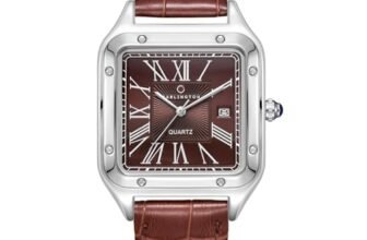 Carlington Meridian Series Analog Men Wrist Watches with Premium Leather Belt Strap & Date Display |Fashion Watches for Gents | CT – 4050