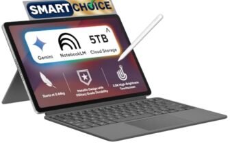 ASUS Chromebook CM32 Detachable (2026),Smartchoice,MediaTek Kompanio 540 Processor,4GB RAM,64GB SSD,Touchscreen,12.1″(30.7 cm),Chrome OS,Cloud Titanium,0.64 Kg,CM3206DM4A-TR0118,Thin & Light Laptop