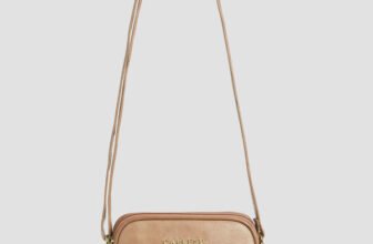 Caprese Zenith Sling Medium Dusky Pink Bag for Women Sling Bag(Brown, 2 L)