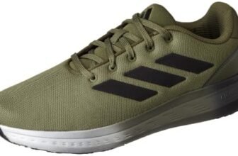 adidas Men’s Aerosprintx Running Shoes, Green, UK-7