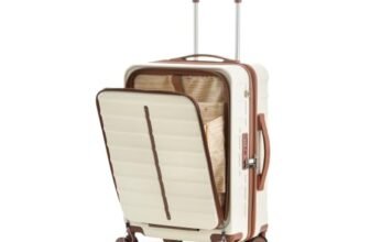 Assembly Odyssey Pro 20 Inch (55cm) Cabin Trolley Bag Lightweight Hard Shell Polycarbonate Suitcase with Laptop Compartment TSA Lock 8 Spinner Wheels White