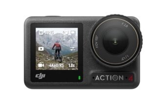 DJI Osmo Action 4 Standard Combo – 4K/120Fps Waterproof Action Digital Camera with A 1/1.3-Inch Sensor, 10-Bit & D-Log M Color Performance, Outdoor Digital Camera for Travel, Biking