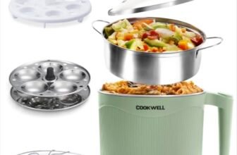 Cookwell Multipurpose Cook Kettle With 1.5L Steel Inner Pot (600W)