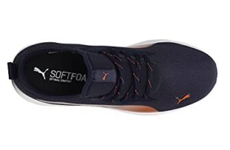 PUMA | Game Sneakers | Peacoat-Vibrant Orange-White | 10UK