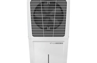 Havells KoolStorm 80 L Desert Air Cooler for Home/Office|Powerful Air-Delivery|Dual Flow Technology| Bacteria Shield Honeycomb Pads|XXL Ice Chamber| Ice Chill Drip Technology|Front Wheels with brakes