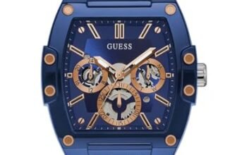 Guess Rectangle 42mm Blue Dial Analog Men Watch – GW0203G7