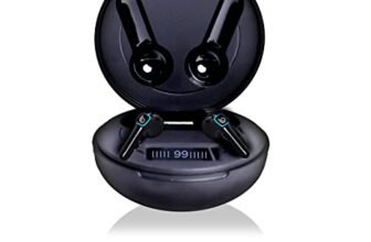 bl BOSTON LEVIN Boston Levin Storm 27 Bluetooth Wireless Earbuds with Upto 30-Hours Playtime,Bluetooth V5.2,Ipx6 Water/Sweat Resistant,Immersive Sound Quality Powerful Bass,10Mm Drivers-Black,in-Ear