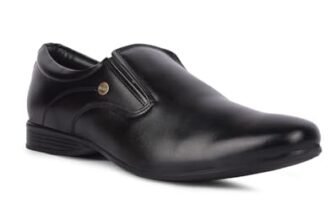 Liberty Fortune Robert-1 Non-Lacing Formal Shoes for Men (Black – 10UK)