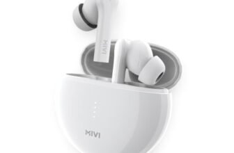 Mivi DuoPods B4 Ear Buds Wireless, 50H Playtime, ENC, 13mm, Bluetooth 5.1
