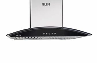 Glen 60cm 1250 m3/h Split Chimney (Silencio, Steel, With Outdoor Unit)