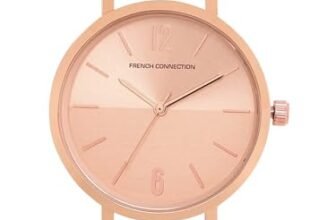 French Connection Stainless Steel Analog Rose Gold Dial Women’s Watch-Fc007Rgm
